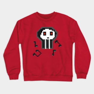 The music ghost pixel art Crewneck Sweatshirt